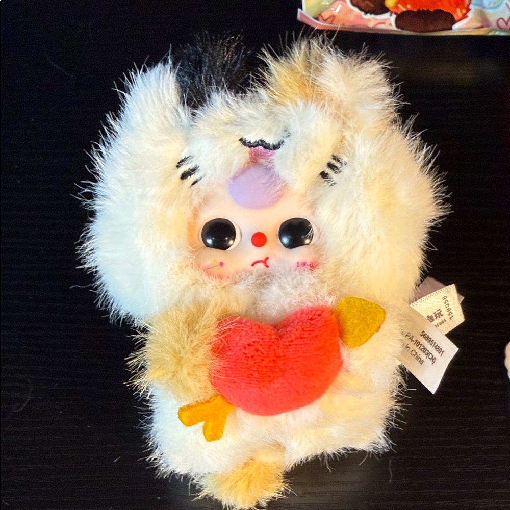 Baby Three Cupid Valentine Vinyl Plush Doll